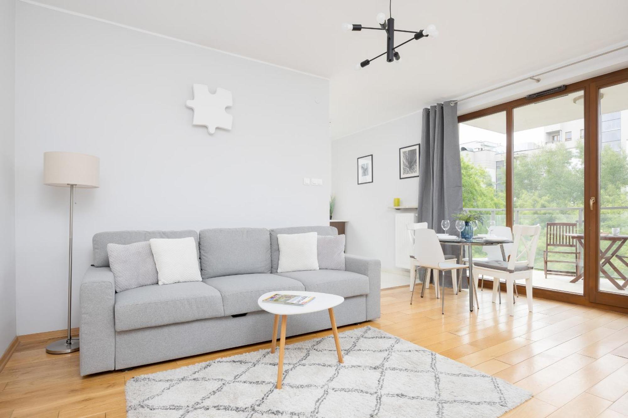 City Apartment With Parking Near Metro Mlociny By Noclegi Renters 바르샤바 외부 사진